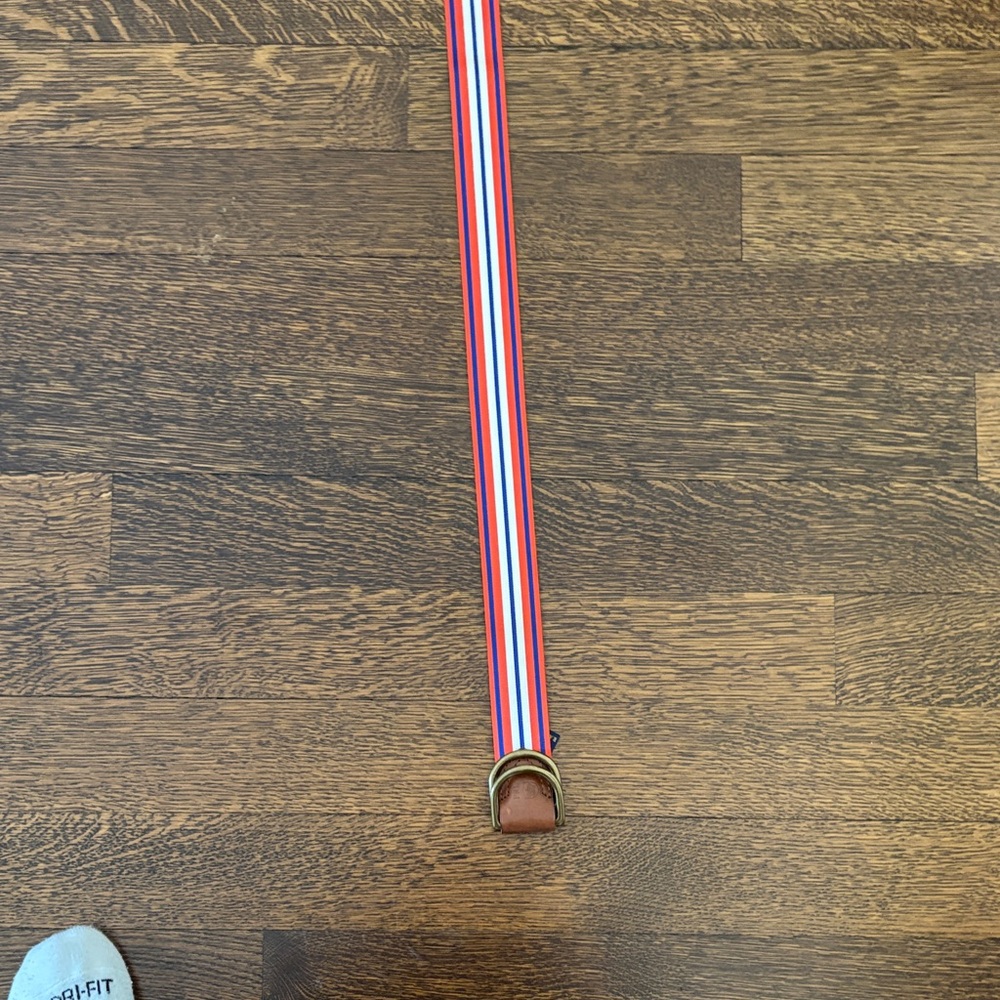 Polo by Ralph Lauren Red, White, and Blue Belt